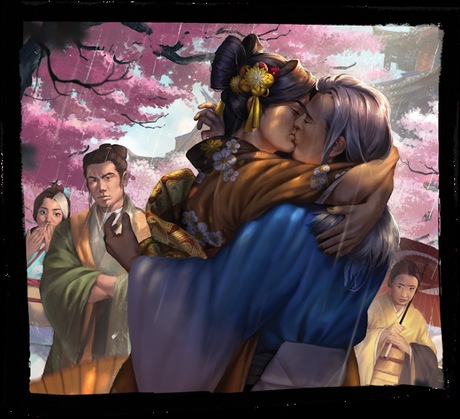 Wedding at Kyotei Castle, para L5A en descarga libre (Gen Con 2018)