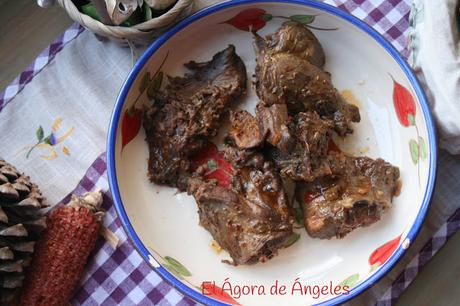 Conejo de monte guisado El Ágora de Ángeles conejo de monte guisado