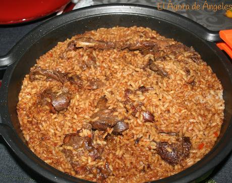 ARROZ CON CONEJO DE MONTE