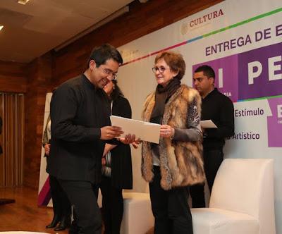 ENTREGAN ESTÍMULOS ECONÓMICOS DEL PROGRAMA DE ESTÍMULO A LA CREACIÓN Y DESARROLLO ARTÍSTICO DEL ESTADO DE MÉXICO 2018