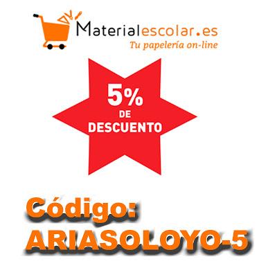 material escolar, manualidades, descuento, 