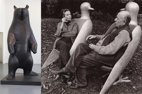 Francois-Xavier y Claude Lalanne El matrimonio Françoic Xavier y Claude Lalanne.