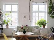 Decoración alegre desenfadada colores plantas