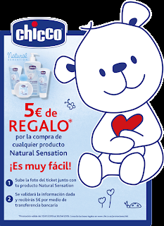 REEMBOLSO CHICCO NATURAL SENSATION