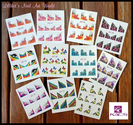 Manicura con water decals diseño French de Kads Professional Nail Art Manicura con water decals diseño French de Kads Professional Nail Art