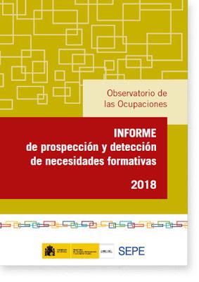 Informe de Prospección y Detección de las Necesidades Formativas 2018