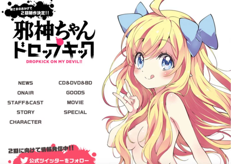 El anime ''Jashin-chan Dropkick'', recibirá segunda temporada