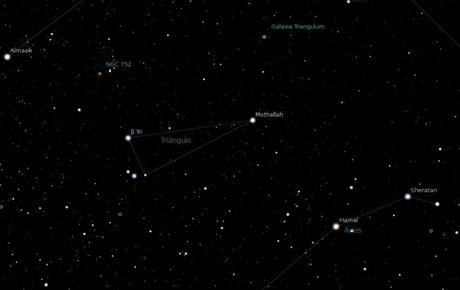 La imagen más detallada de la Galaxia del Triángulo Constelación_triángulo