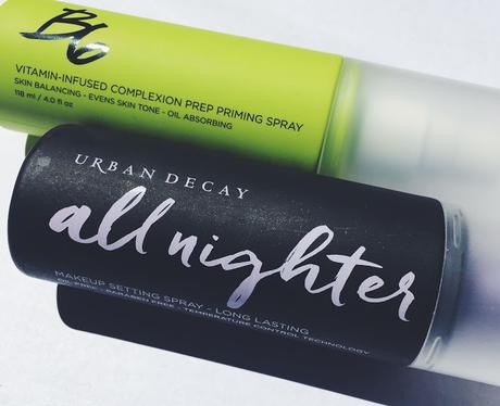 Brumas All Nighter y B6 de Urban Decay, Brumas All Nighter y B6 de Urban Decay,
