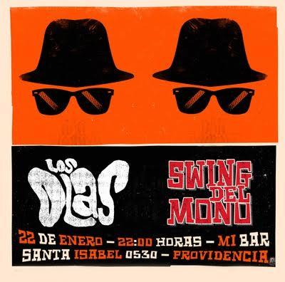 Gustavo Becerra y su Banda Swing del Mono se presenta en Mi Bar con Los Olas este martes 22 de enero