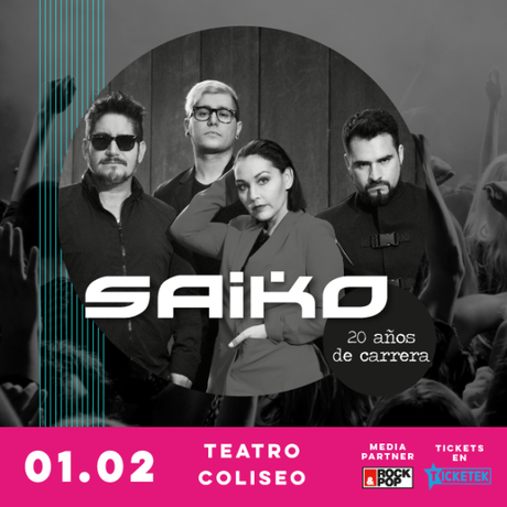 Concierto que reúne a Diacero, Saiko y Lucybell se traslada al Teatro Coliseo el 1 de Febrero