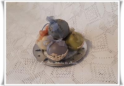 BOLAS NAVIDEÑAS CON MOLDES BOLAS NAVIDEÑAS CON MOLDES
