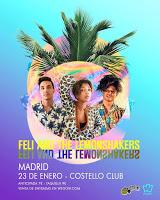 Concierto de Feli & The LemonShakers en Costello Club