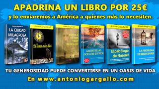 APADRINA UN LIBRO PARA ENVIARLO A AMÉRICA