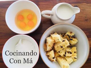 Budín de Pan Dulce - Paso a Paso Budín de Pan Dulce - Paso a Paso