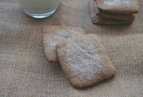 Galletas napolitanas con canela