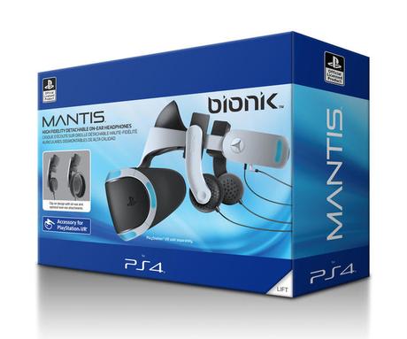 Bionik presenta nuevos auriculares Mantis para PSVR con licencia oficial