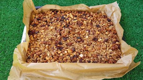 Granola casera de avena y frutos secos