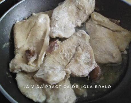 FILETES DE POLLO AL AJILLO FILETES DE POLLO AL AJILLO