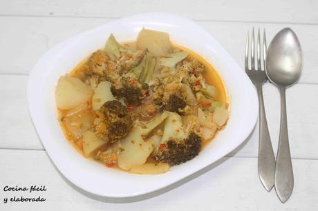 GUISO DE BROCOLI CON PATATAS