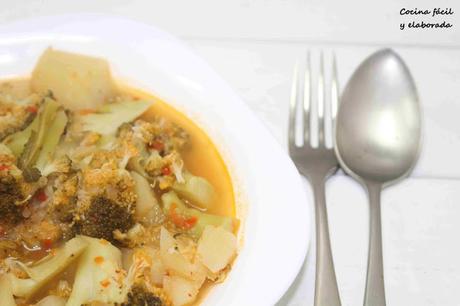 GUISO DE BROCOLI CON PATATAS