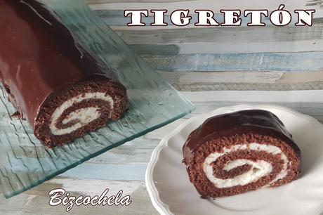 TIGRETÓN: BRAZO DE GITANO DE CHOCOLATE