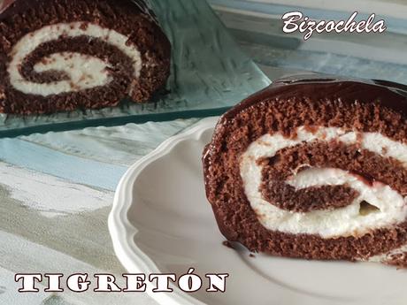 TIGRETÓN: BRAZO DE GITANO DE CHOCOLATE