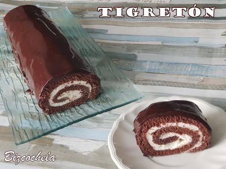 TIGRETÓN: BRAZO DE GITANO DE CHOCOLATE