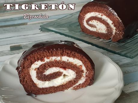 TIGRETÓN: BRAZO DE GITANO DE CHOCOLATE