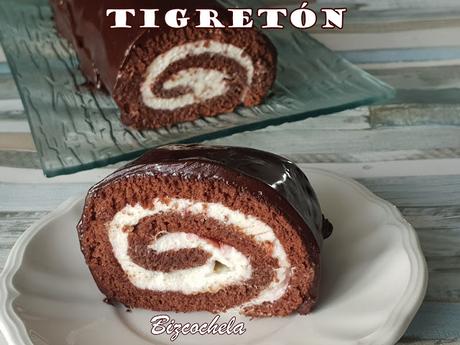 TIGRETÓN: BRAZO DE GITANO DE CHOCOLATE
