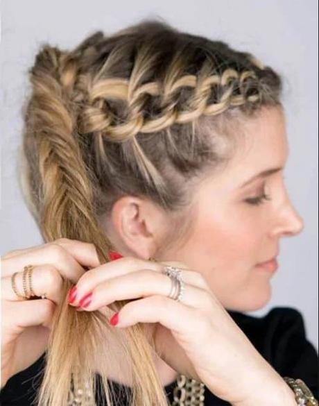 Trenza cordon paso a paso
