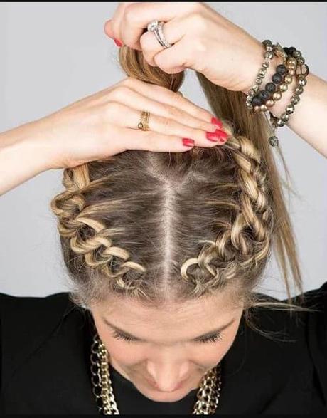 Trenza cordon paso a paso