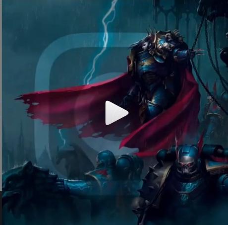 Mas que probable portada de Konrad Curze: The Night Haunter de Guy Haley Mas que probable portada de Konrad Curze: The Night Haunter de Guy Haley