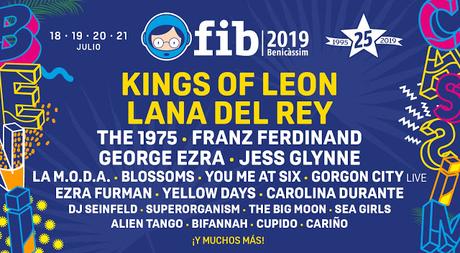 FIB 2019: Kings of Leon, Franz Ferdinand, George Ezra, Jess Glynne, You me at six...