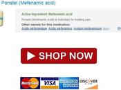 Cheap Canadian Online Pharmacy Ponstel Best Deal Licensed Generic Products Sale