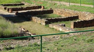 Imagen del mes: Villa romana de El Pomar, en Jerez de los Caballeros