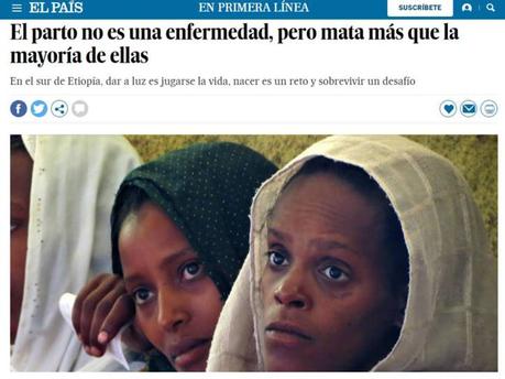 El parto no es una enfermedad, pero mata más que la mayoría de ellas