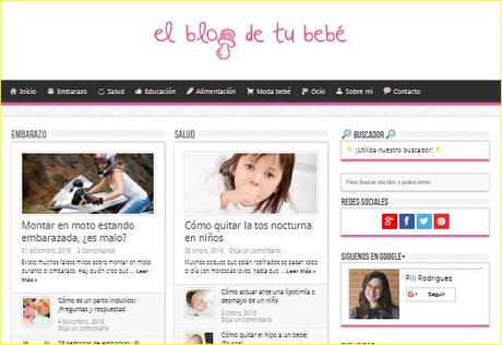El blog de tu bebé, blog de maternidad y crianza