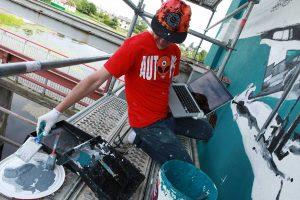 Cuando un Graffiti pintado al revés es la única solución! totenart-noticias-Ray-Bartkus