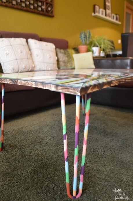 HAZTE UNA MESA DE CAFÉ DIY CON MUCHO ARTE