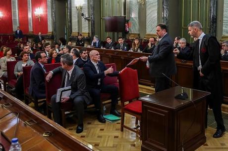 El independentismo catalán quiere convertir el juicio a sus dirigentes en un juicio a España