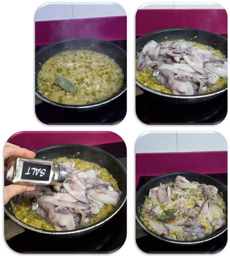 Chipirones afogaos Chipirones afogaos