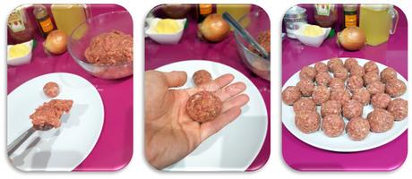 Albóndigas Salisbury