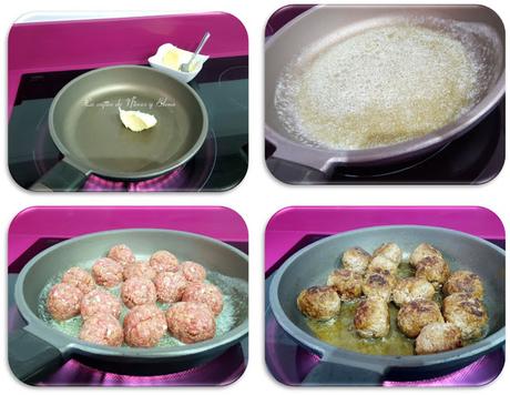 Albóndigas Salisbury