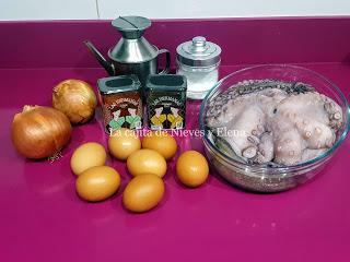 Tortilla de pulpo Tortilla de pulpo