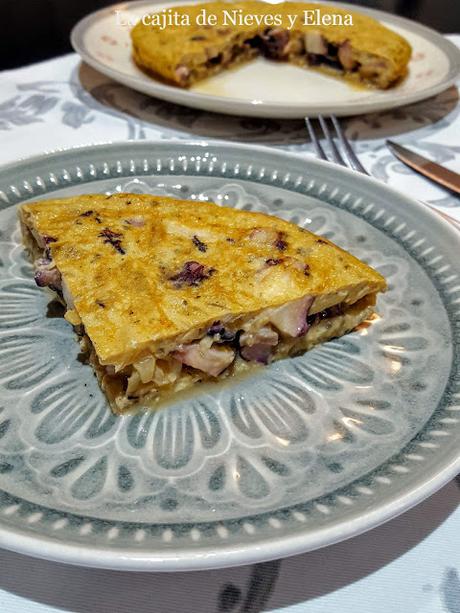 Tortilla de pulpo Tortilla de pulpo