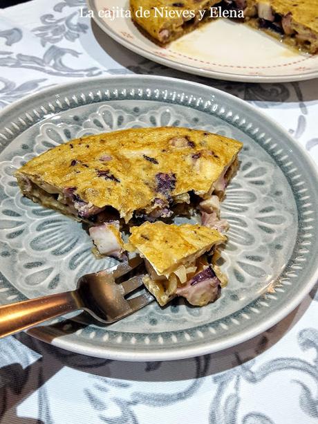 Tortilla de pulpo Tortilla de pulpo