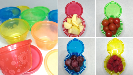 Set recipientes Nuby e ideas snack peques