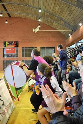 Galería de escenas del Bàsquet Femení Sant Adrià-.Al-Qázeres