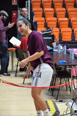 Galería de clics del Valencia Basket-Bàsquet Femení Sant Adrià